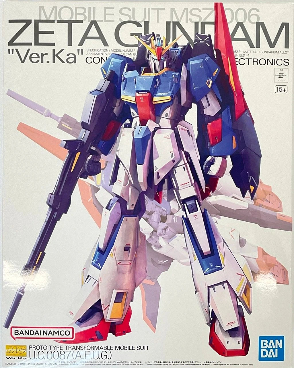 MSZ-006 ZETA GUNDAM VER.KA MG 1/100 MK