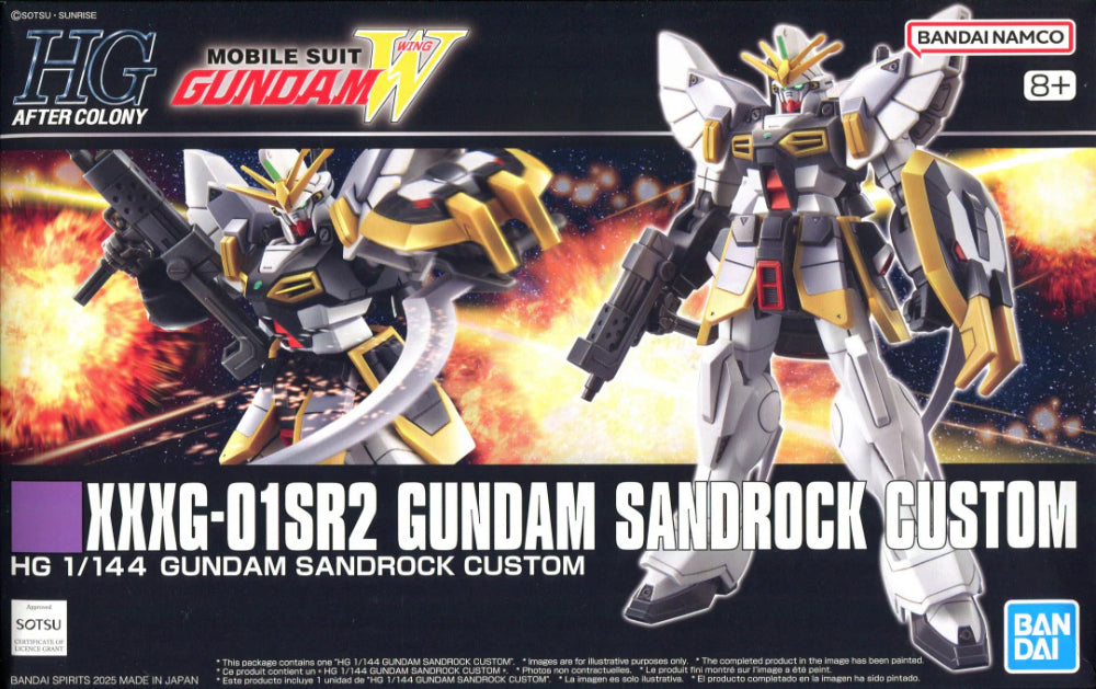 HG 1/144 GUNDAM SANDROCK CUSTOM MK