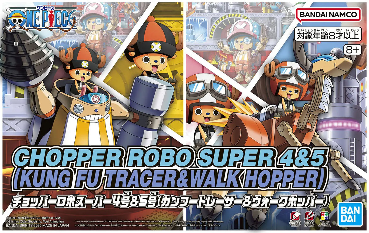CHOPPER ROBO SUPER 4&5 KUNG FU & WALK HOPPER MK