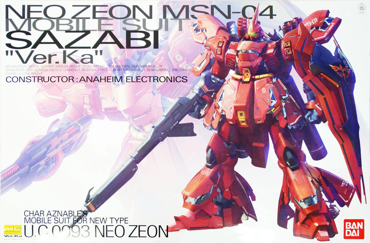 MG 1/100 MSN-04 SAZABI VER.KA MK