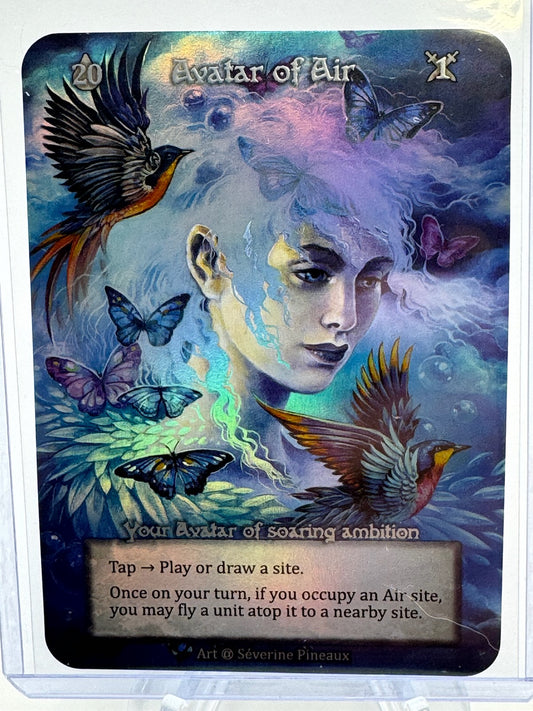 Alpha Foil Avatar of Air