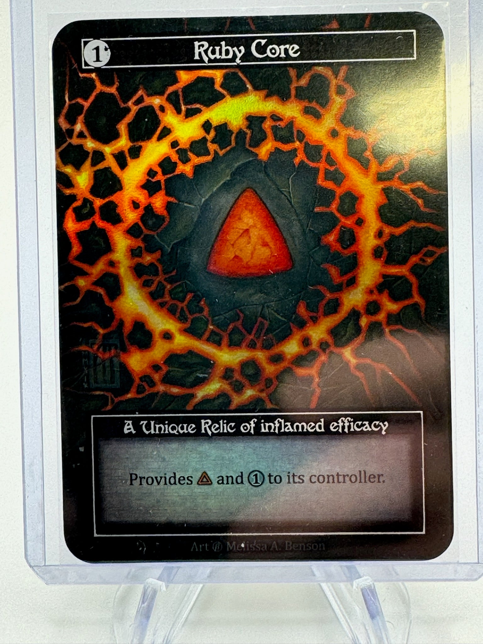 Beta Foil Ruby Core – Cold Foil Heroes