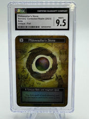 First Wave Philosopher's Stone Beta Foil Graded 9.5