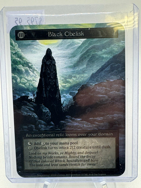 Second Wave Black Obelisk Curio