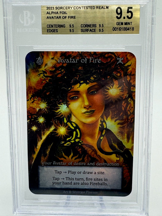 Avatar of Fire Graded 9.5 Quad