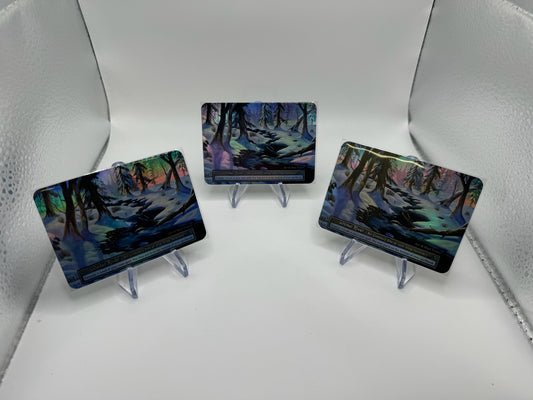 Three Alpha Foil Winter Rivers