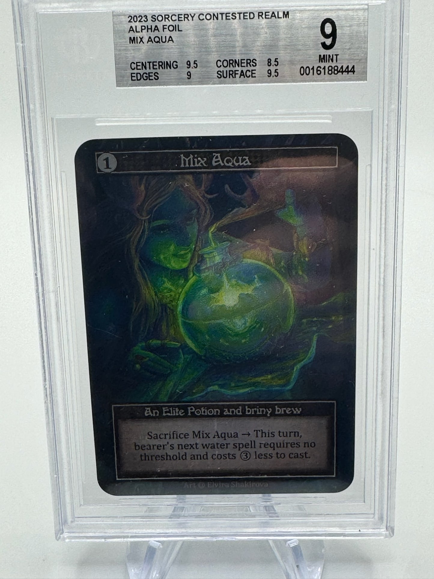 Graded Alpha Foil Mix Aqua