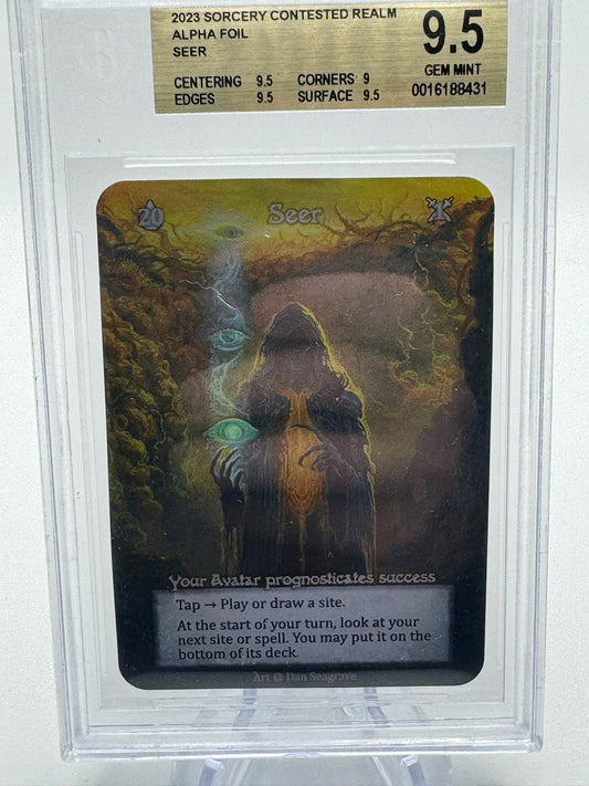 Graded Alpha Foil Seer 9.5