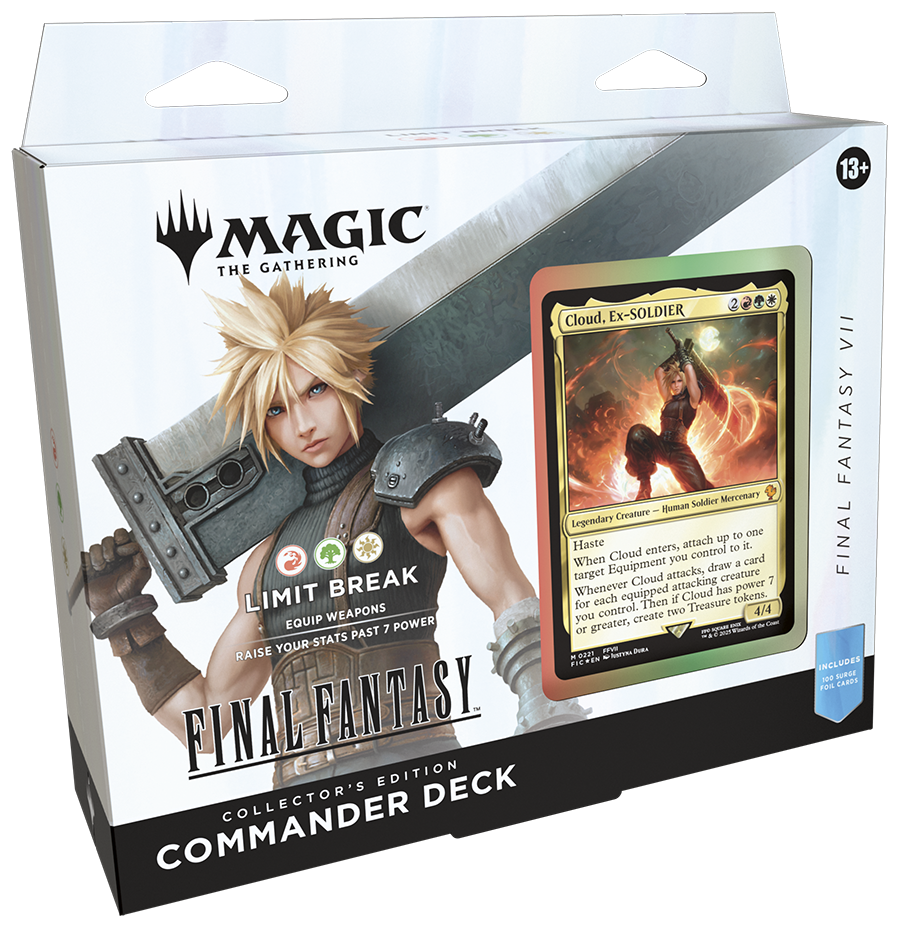 Magic the Gathering Final Fantasy Commander Deck Limit Break
