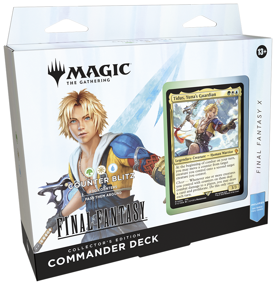 Magic the Gathering Final Fantasy Commander Deck Counter Blitz
