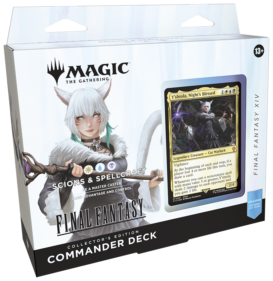 Magic the Gathering Final Fantasy Commander Deck Scions & Spellcraft