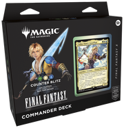 Magic the Gathering Final Fantasy Commander Deck Counter Blitz