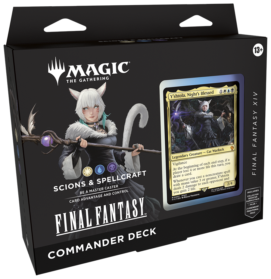 Magic the Gathering Final Fantasy Commander Deck Scions & Spellcraft