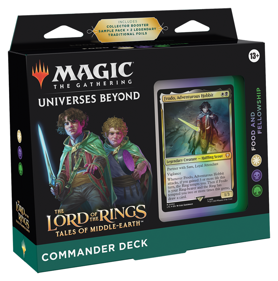 Magic the Gathering: Lord of the Rings Commander Deck - Food and Fellowship