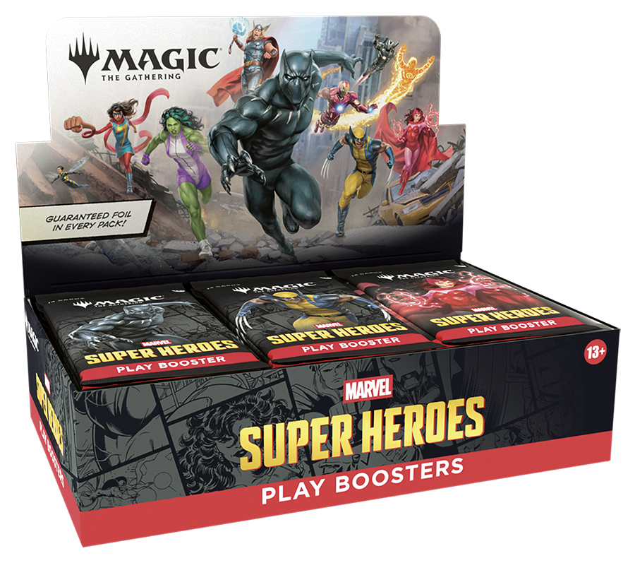 Magic the Gathering Marvel Super Heroes Play Booster Box *Pre-Order*