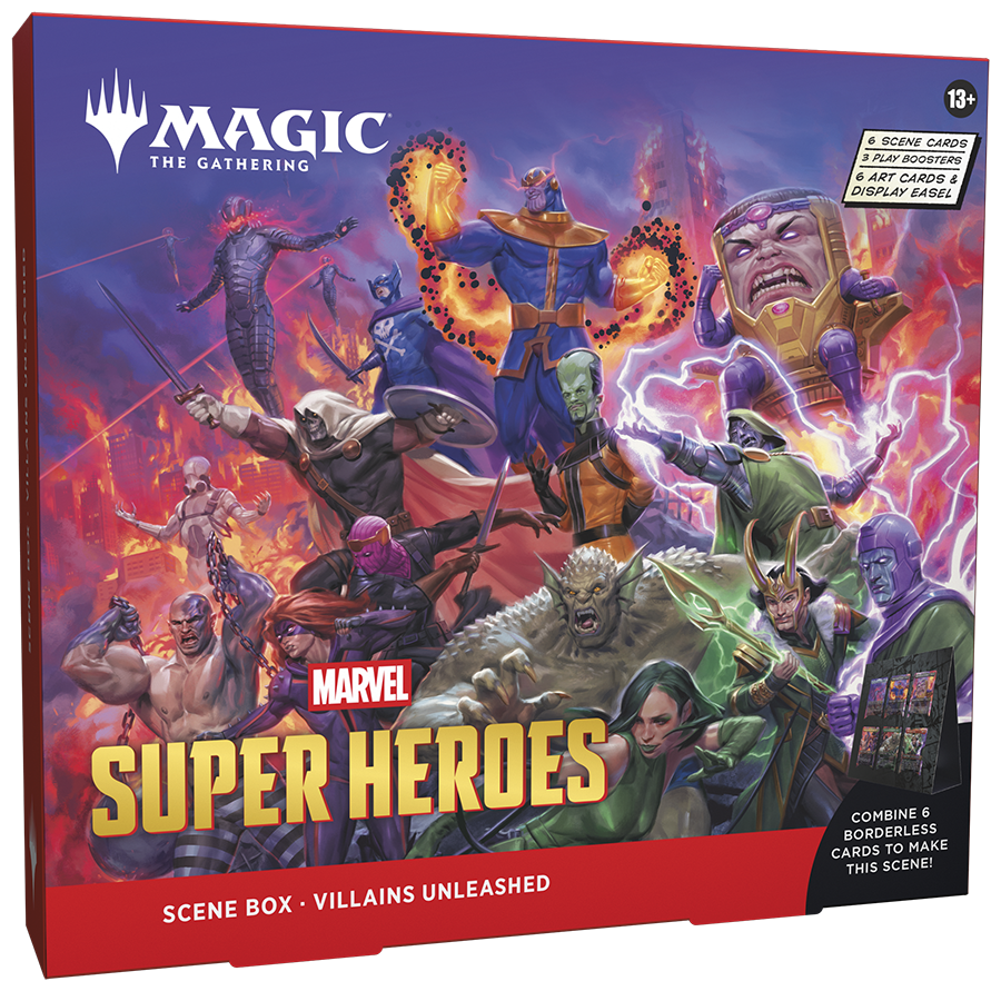 Magic the Gathering Marvel Super Heroes Scene Box - Villains Unleashed *Pre-Order*