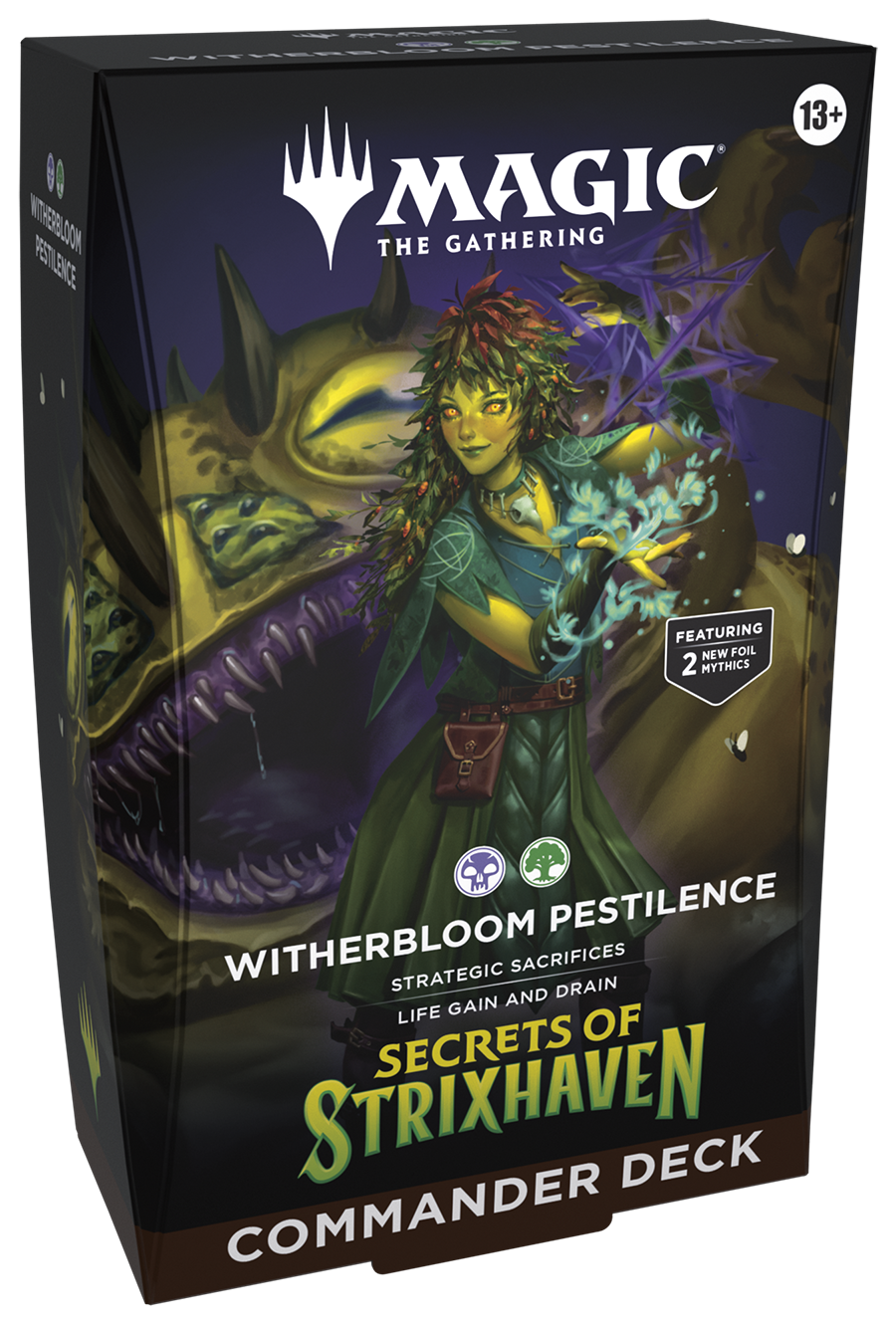 Magic the Gathering: Secrets of Strixhaven Commander Deck - Witherbloom Pestilence