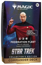 Magic: The Gathering® | Star Trek™ Collector's Edition Commander Deck - Federation Fleet PreOrder