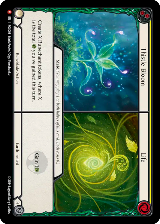 Thistle Bloom // Life - Foil