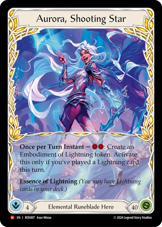 Aurora, Shooting Star - Cold Foil Marvel