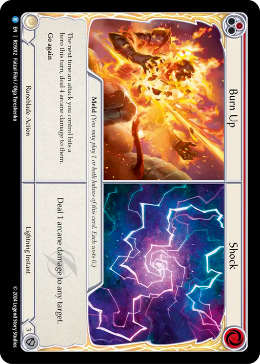 Burn Up // Shock - Foil