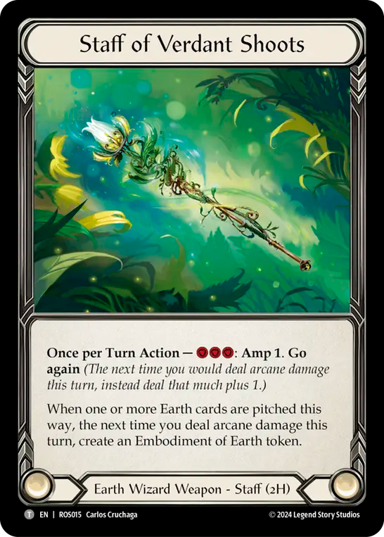 Staff of Verdant Shoots - Non-Foil