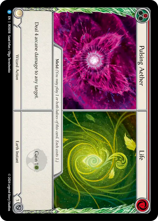 Pulsing Aether // Life - Non-Foil