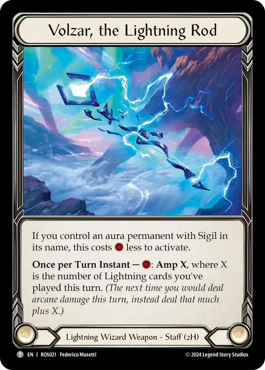 Volzar, the Lightning Rod - Non-Foil