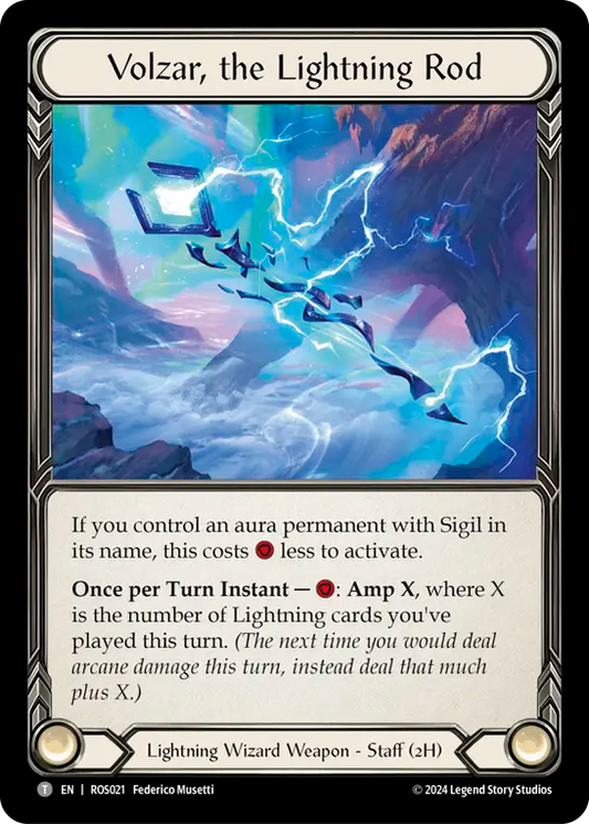 Volzar, the Lightning Rod - Foil