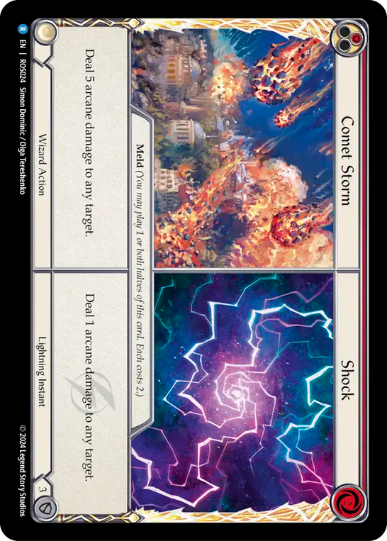 Comet Storm // Shock - Foil