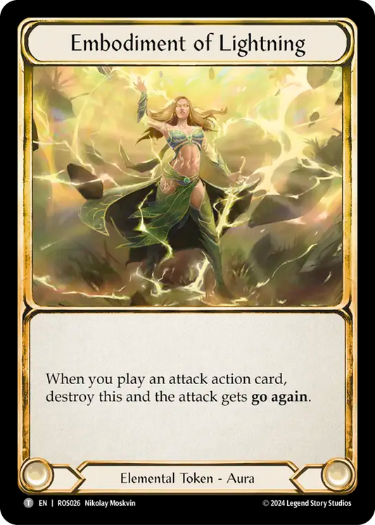 Embodiment of Lightning - Non-Foil