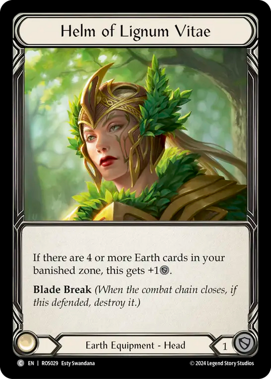 Helm of Lignum Vitae - Foil