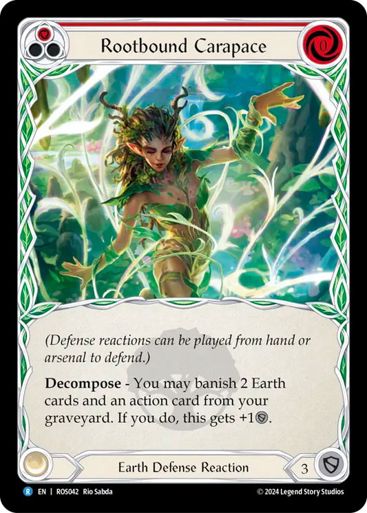 Rootbound Carapace (Red) - Foil