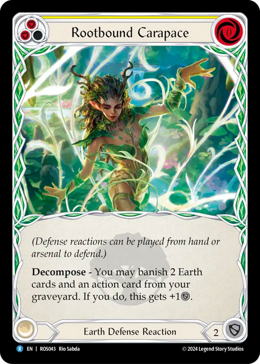 Rootbound Carapace (Yellow) - Foil