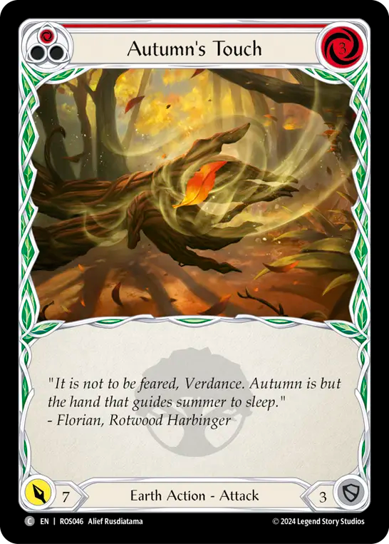 Autumn's Touch (Red) - Non-Foil