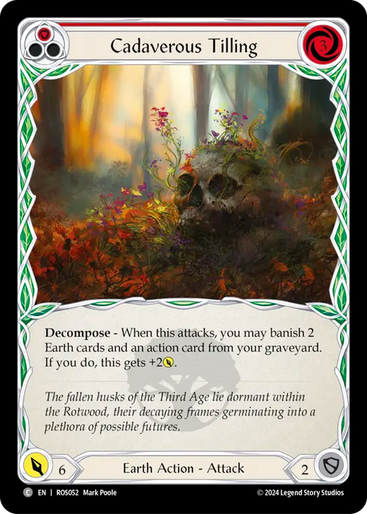 Cadaverous Tilling (Red) - Non-Foil