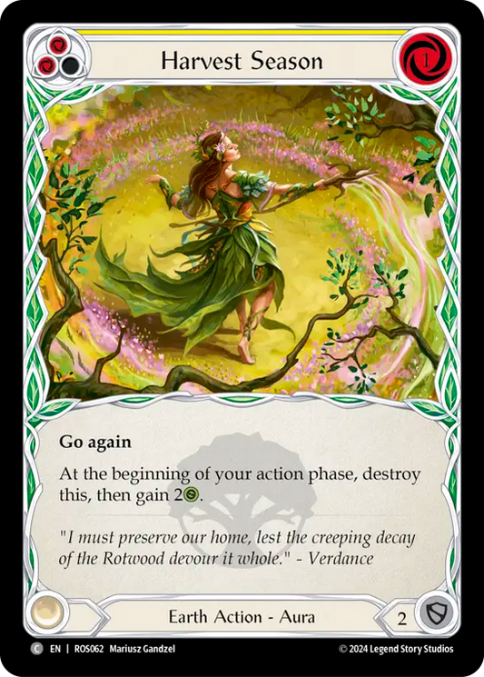 Harvest Season (Yellow) - Foil