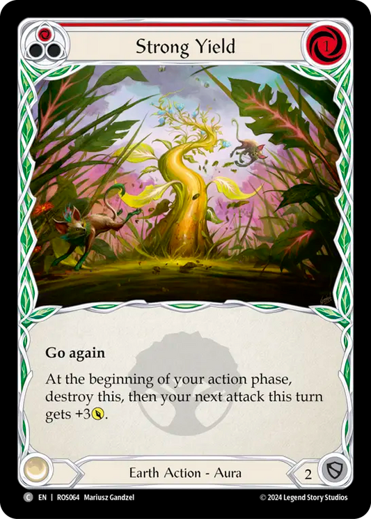 Strong Yield (Red) - Non-Foil
