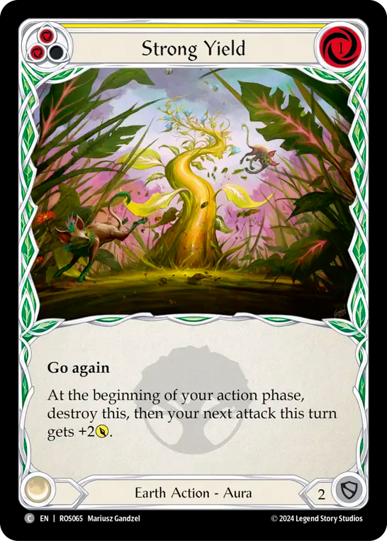 Strong Yield (Yellow) - Non-Foil