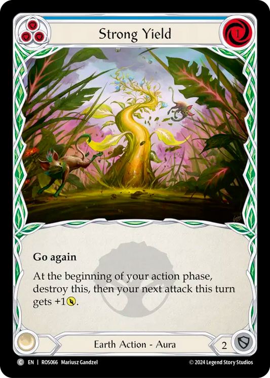 Strong Yield (Blue) - Non-Foil