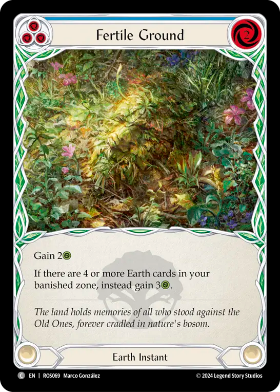 Fertile Ground (Blue) - Non-Foil