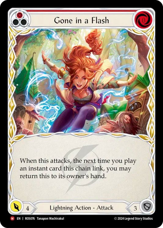Gone in a Flash - Foil