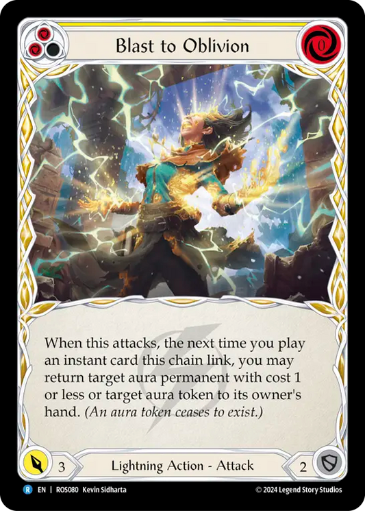 Blast to Oblivion (Yellow) - Foil