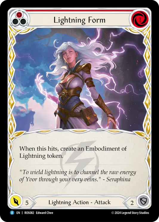 Lightning Form (Red) - Foil