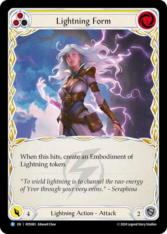 Lightning Form (Yellow) - Foil