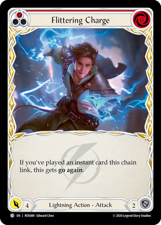 Flittering Charge (Red) - Foil