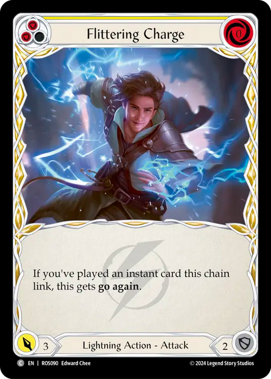 Flittering Charge (Yellow) - Non-Foil