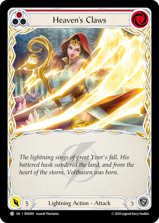Heaven's Claws (Red) - Non-Foil
