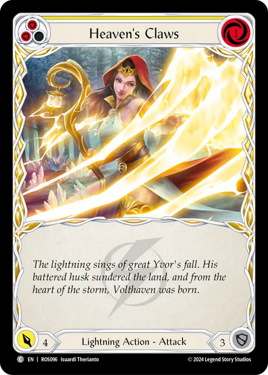 Heaven's Claws (Yellow) - Foil