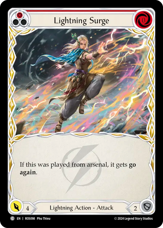 Lightning Surge (Red) - Non-Foil
